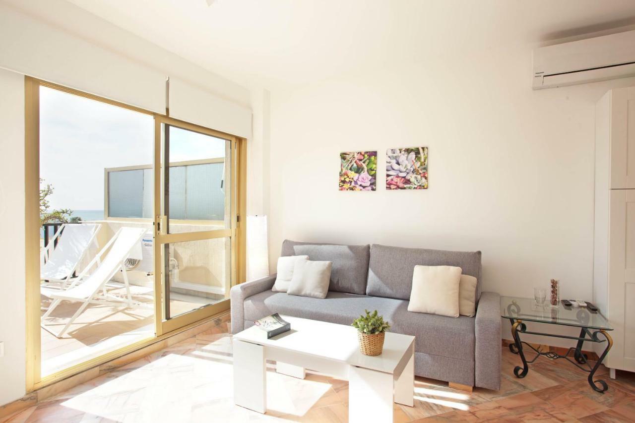 מארבלה Varios Apartamentos Romana Playa Elviria מראה חיצוני תמונה